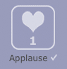 applause button